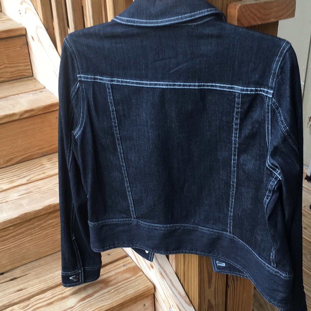 🖤Tahari Denim Jacket 🖤 - Picture 8 of 14